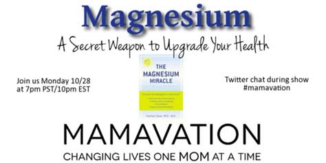 The uses of magic mag magnesium